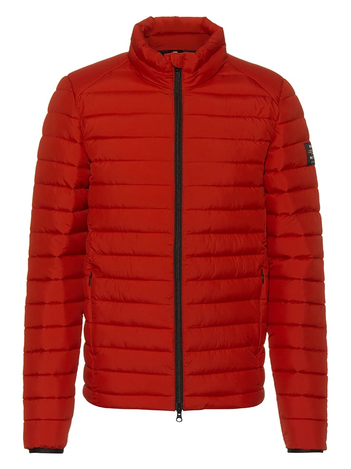 Steppjacke in Rot