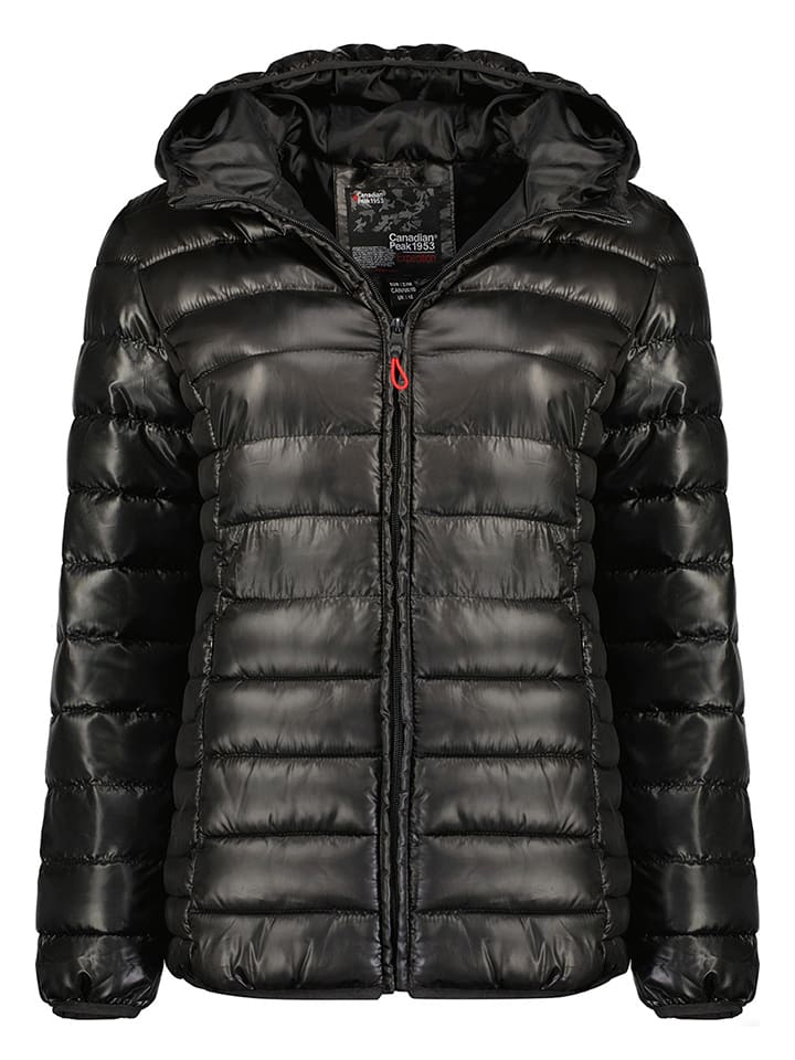 Steppjacke in Schwarz