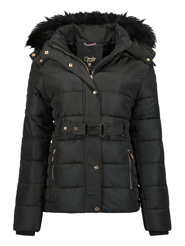 Parka "Bloodeak" w kolorze czarnym