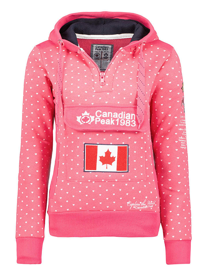 Hoodie "Gyrelle" in Pink