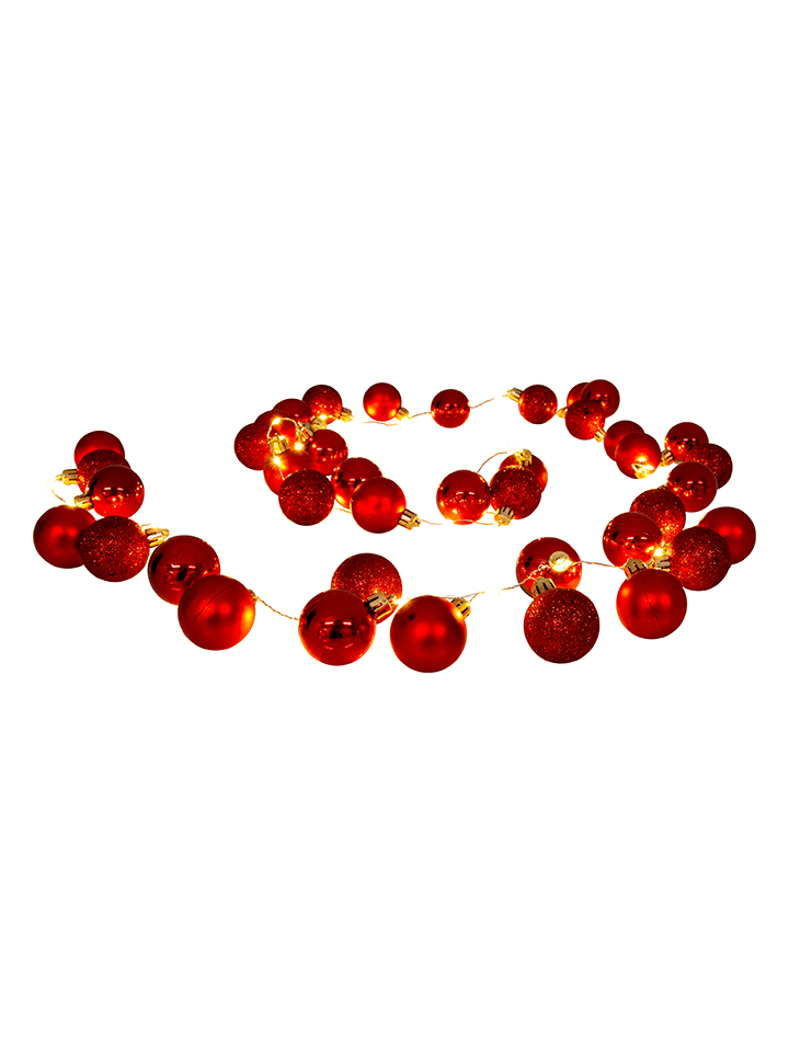 Outdoor ledlichtketting rood - (L)250 cm