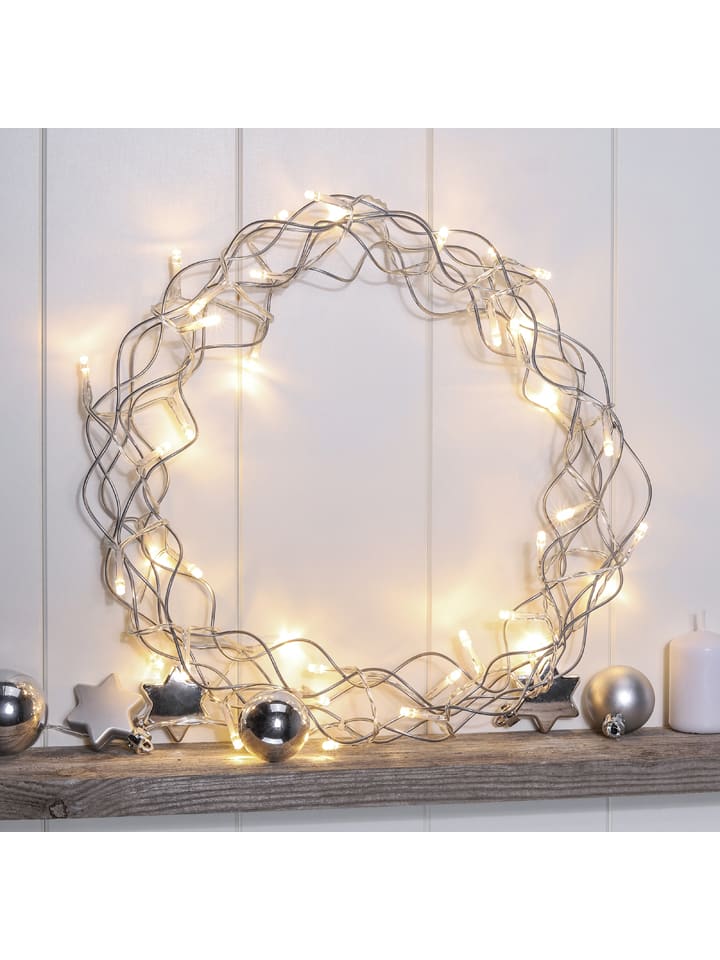 Dekoracyjna lampa LED w kolorze ciepłej bieli - Ø 50 cm