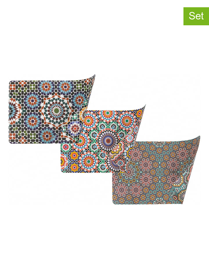 6er-Set: Tischsets "Marrakech" in Bunt - (L)45 x (B)30 cm