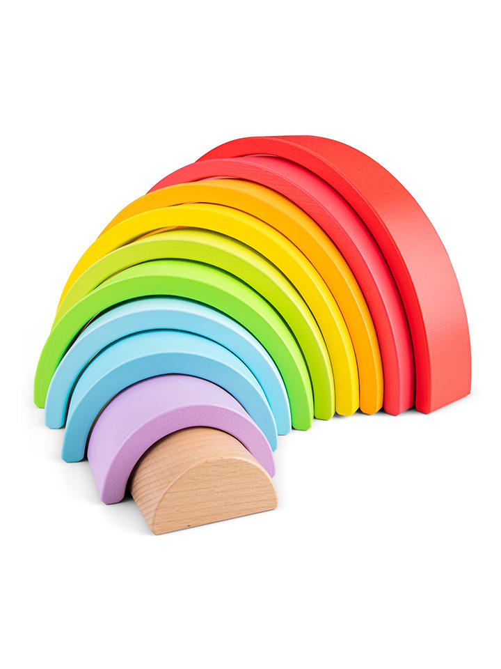 10-delig stapelspel "Regenboog" - vanaf 12 maanden
