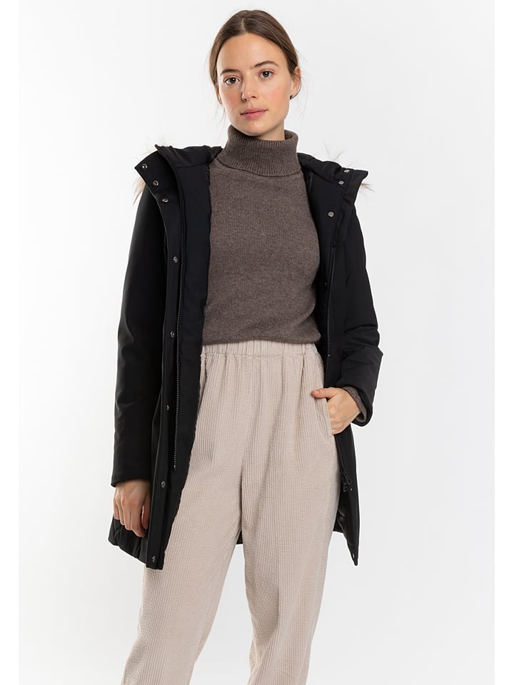 Parka "Arina" zwart