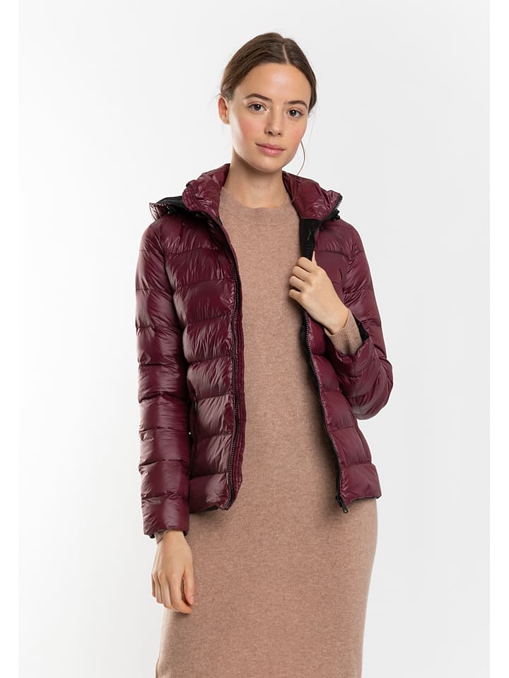 Steppjacke "Kirsten" in Bordeaux