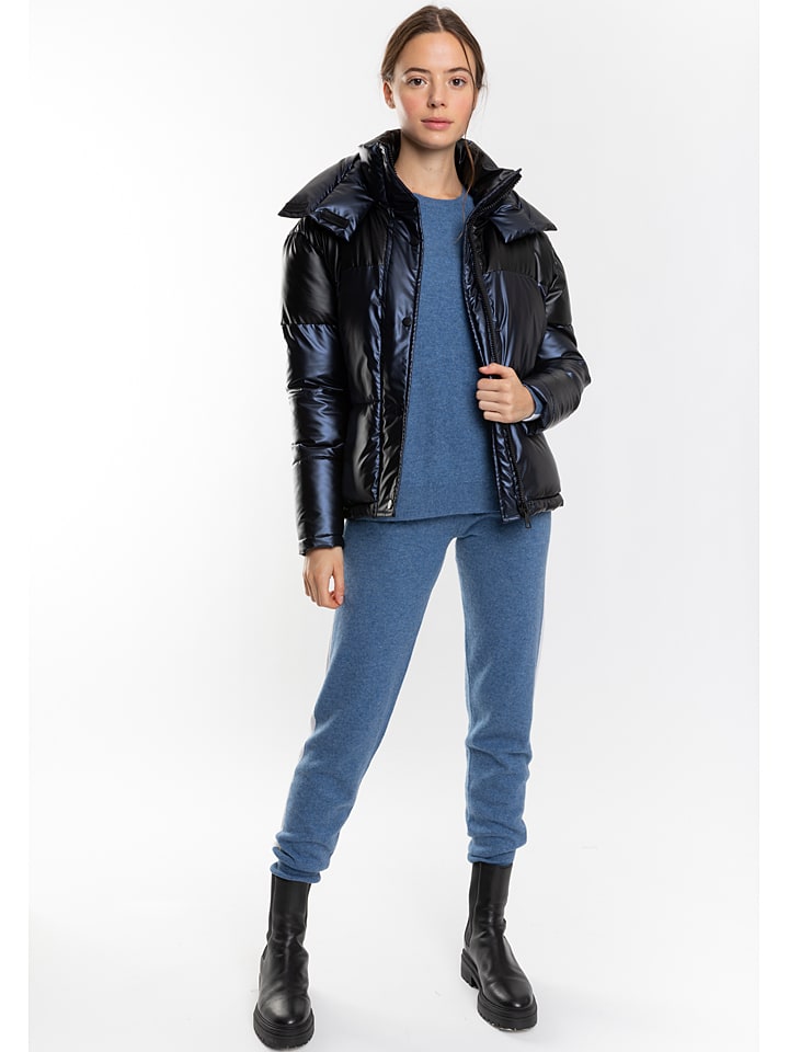 Winterjacke "June" in Dunkelblau