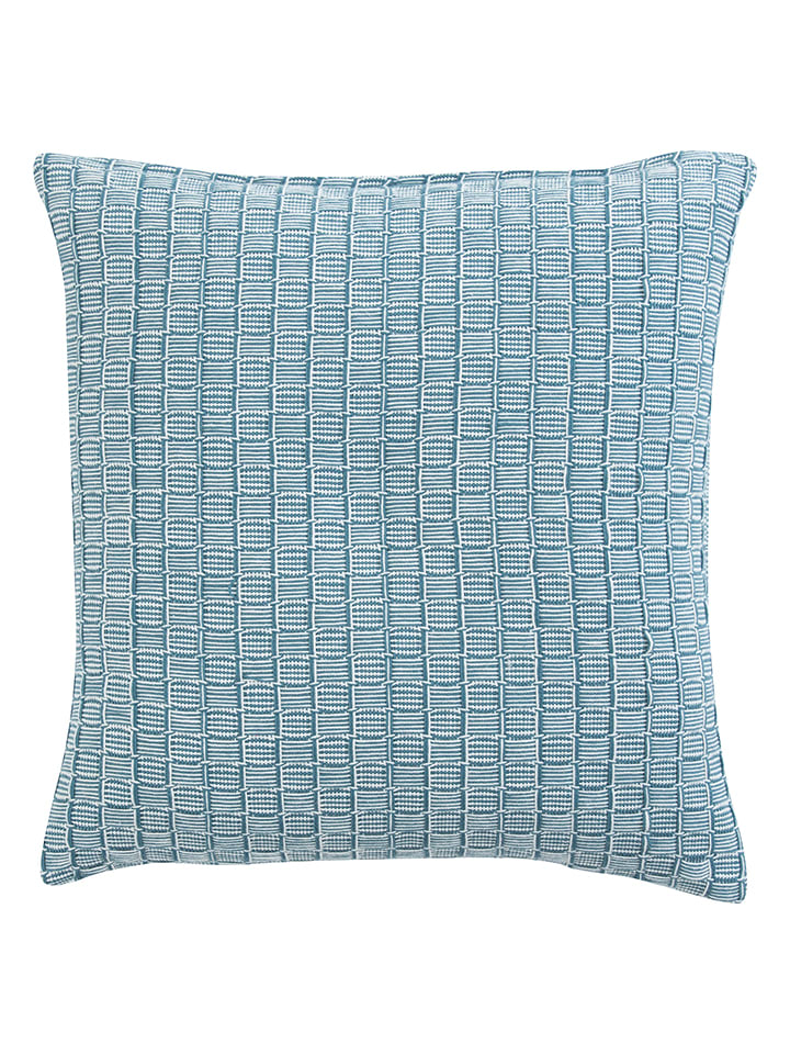 Kissenhülle "Jolie" in Petrol - (L)40 x (B)40 cm