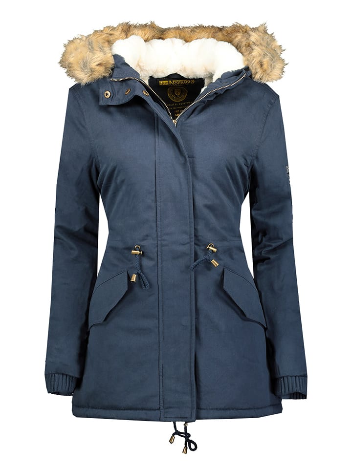 Parka "Ampuriana" w kolorze granatowym