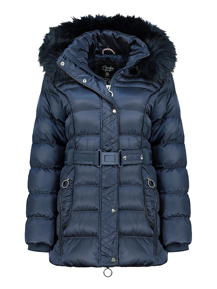 Parka "Aimeraudeak" w kolorze granatowym