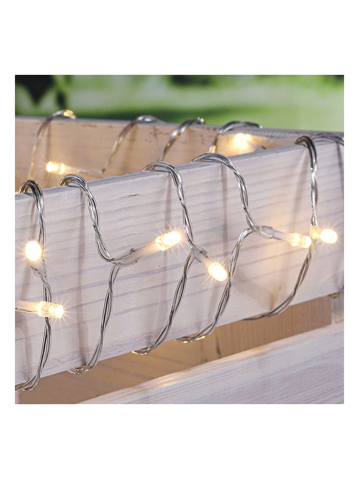 LED-Lichterkette in Warmweiß - (L)376 cm
