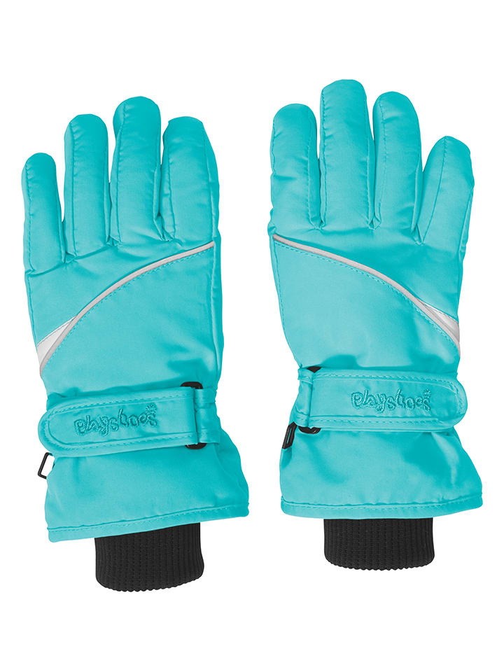 Handschuhe in Türkis