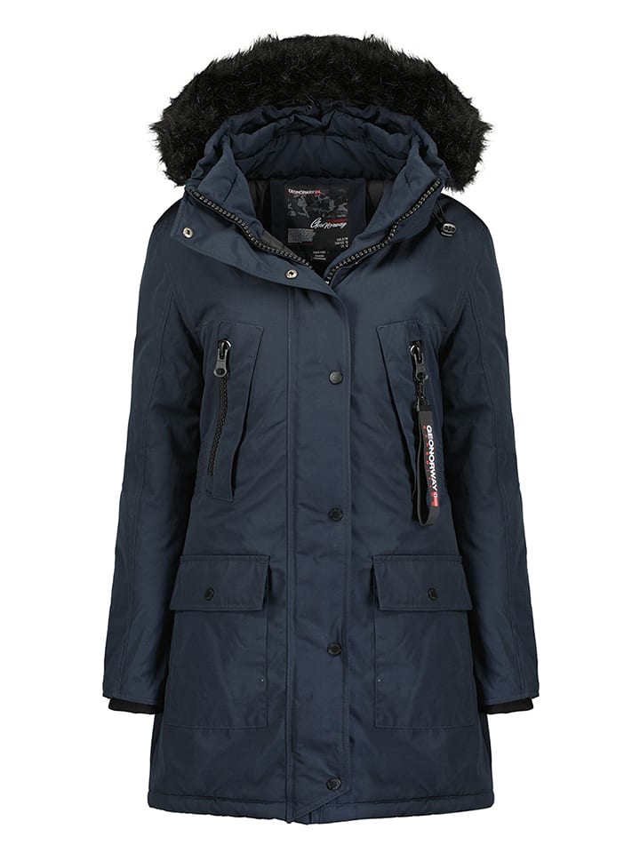 Geographical Norway Parka Corta donkerblauw goedkoop kopen limango