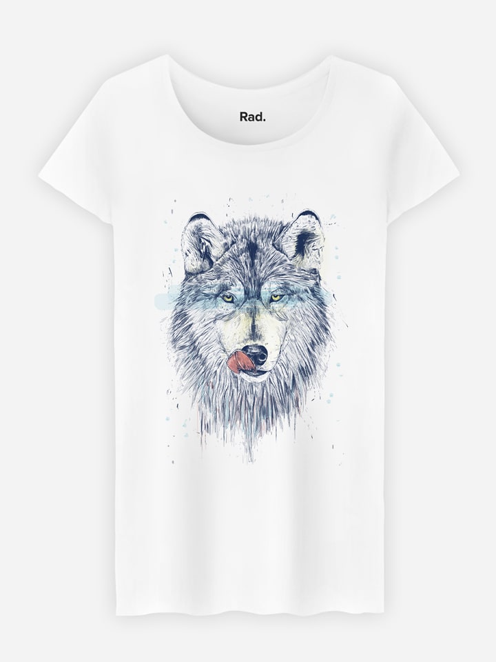 Shirt "Dinner Time" in Weiß