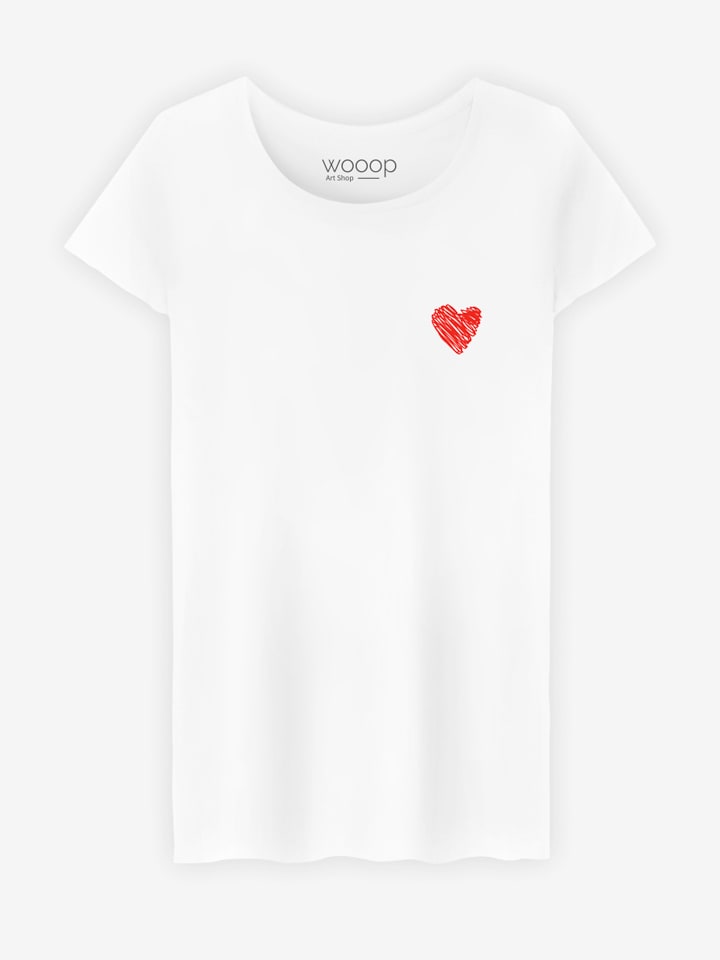 Shirt "Little Heart " wit