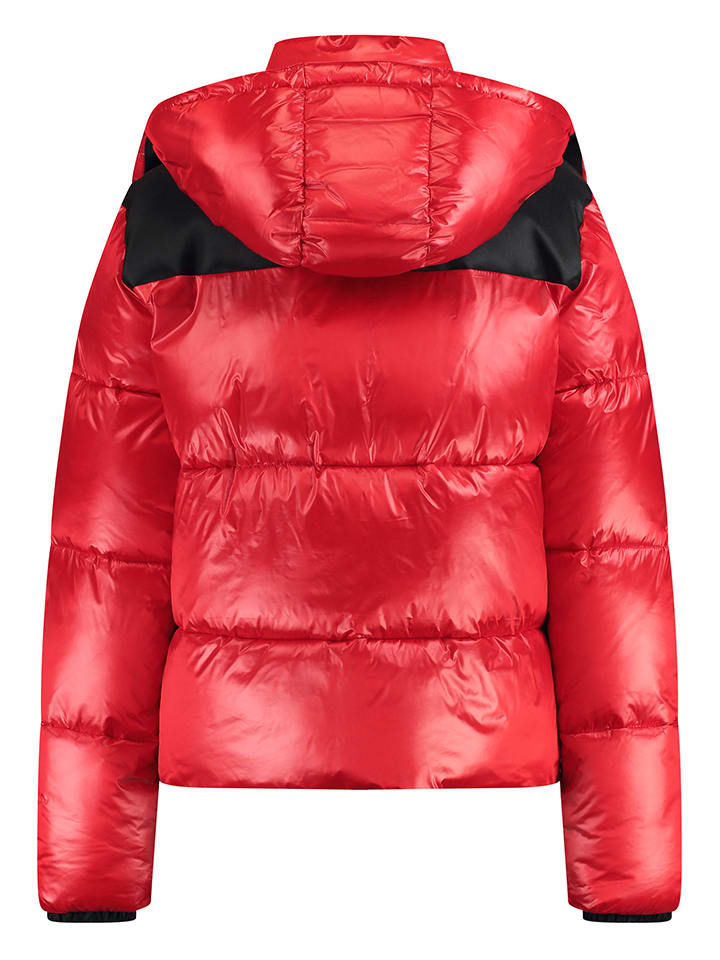 Damen Jacke Taifun Rote Steppjacke Taifun Bouclé Blazer Rot