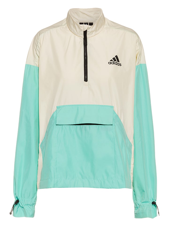 Adidas 2025 teal windbreaker