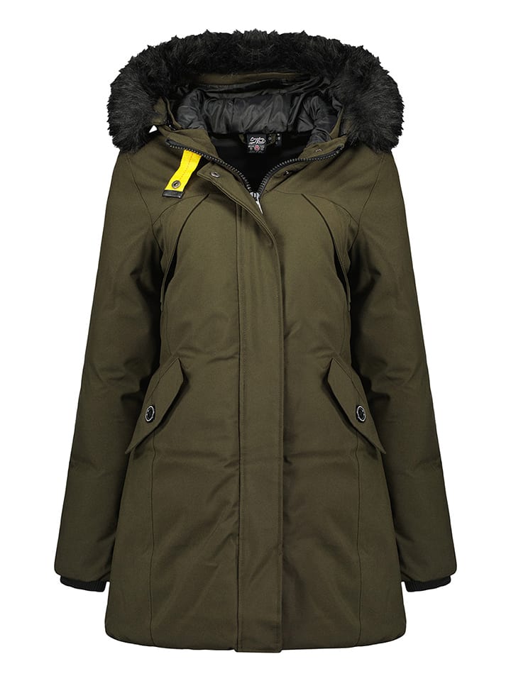 Parka "Cheri" w kolorze khaki