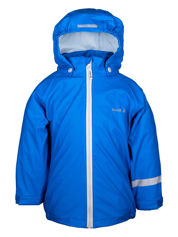 Regenjas blauw
