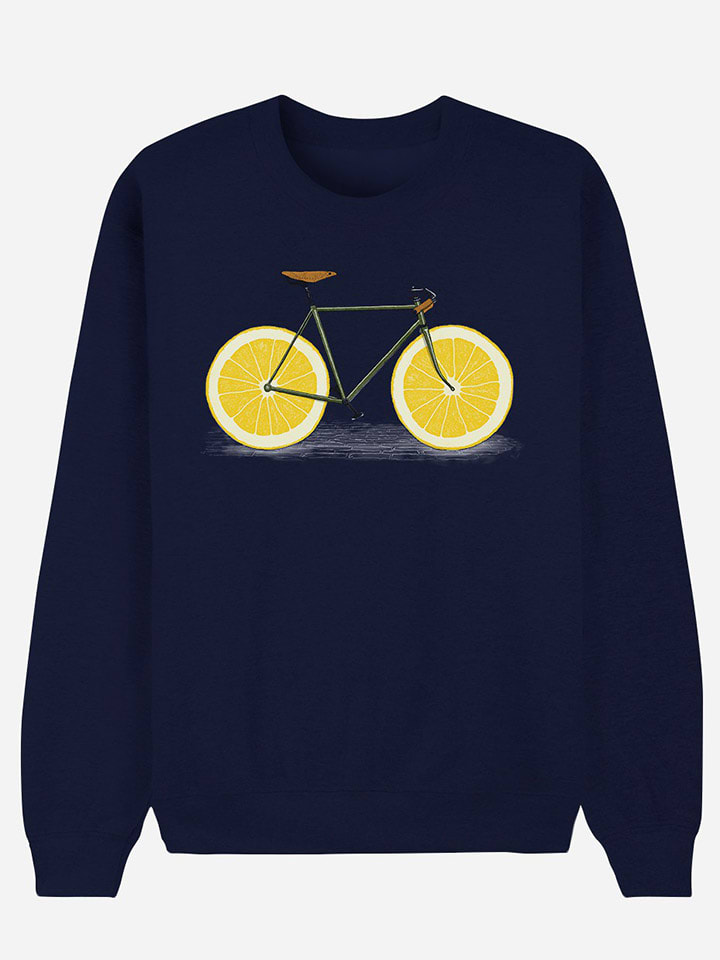 Sweatshirt "Zest" donkerblauw