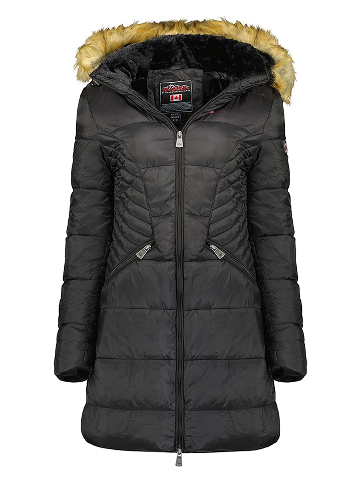 Parka "Bolmen" w kolorze czarnym