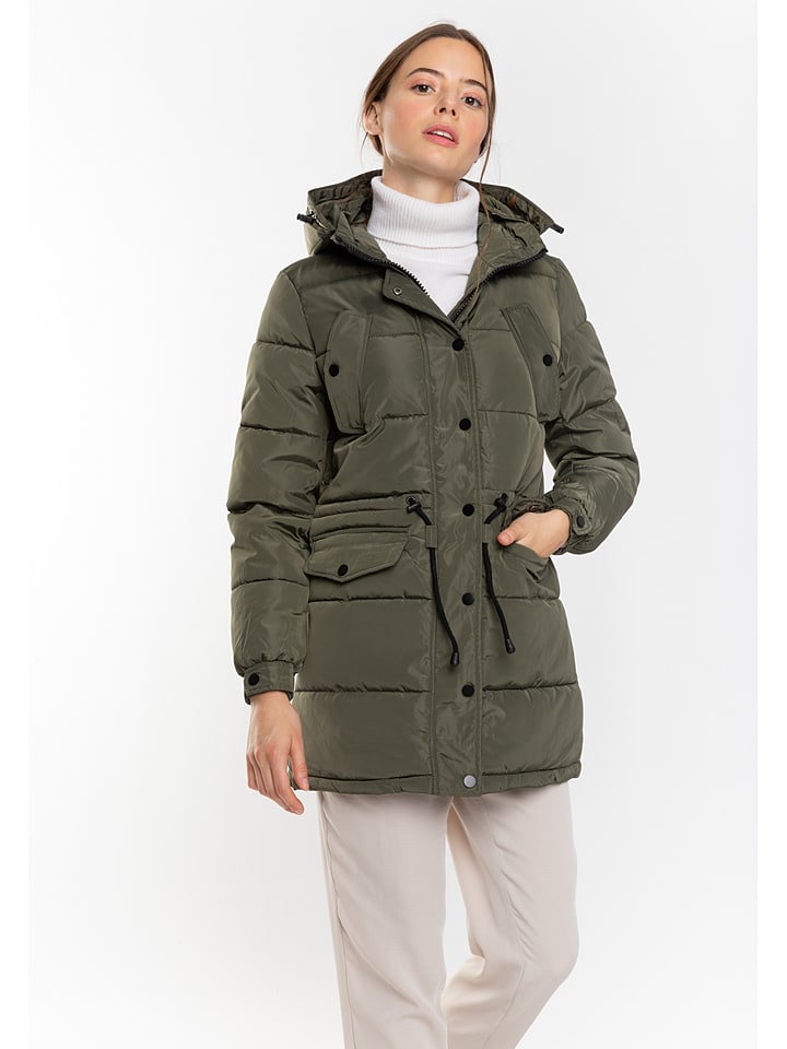 Winterjacke "Leyina" in Khaki