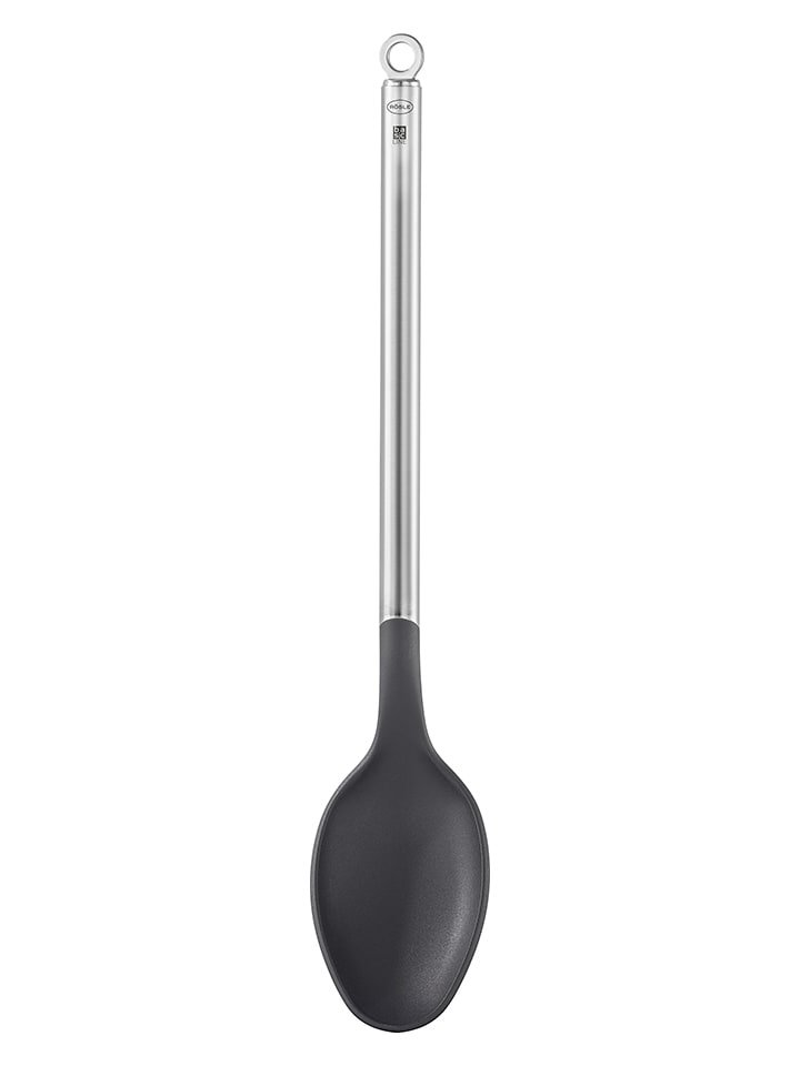Gießlöffel "Basic Line" in Schwarz/ Silber - (L)32 cm