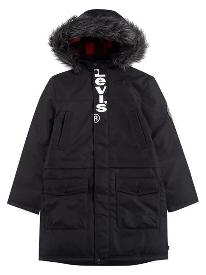 Parka zwart