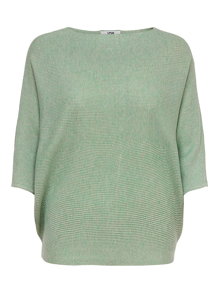 Sweter "New" w kolorze zielonym