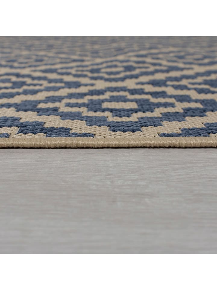 Flair Rugs Outdoor-Teppich in Blau/ Beige günstig kaufen | limango