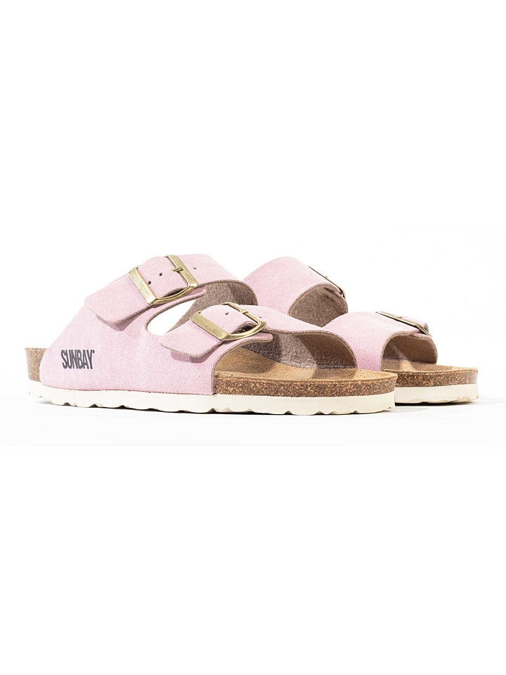 Pantoletten "Trefle" in Rosa