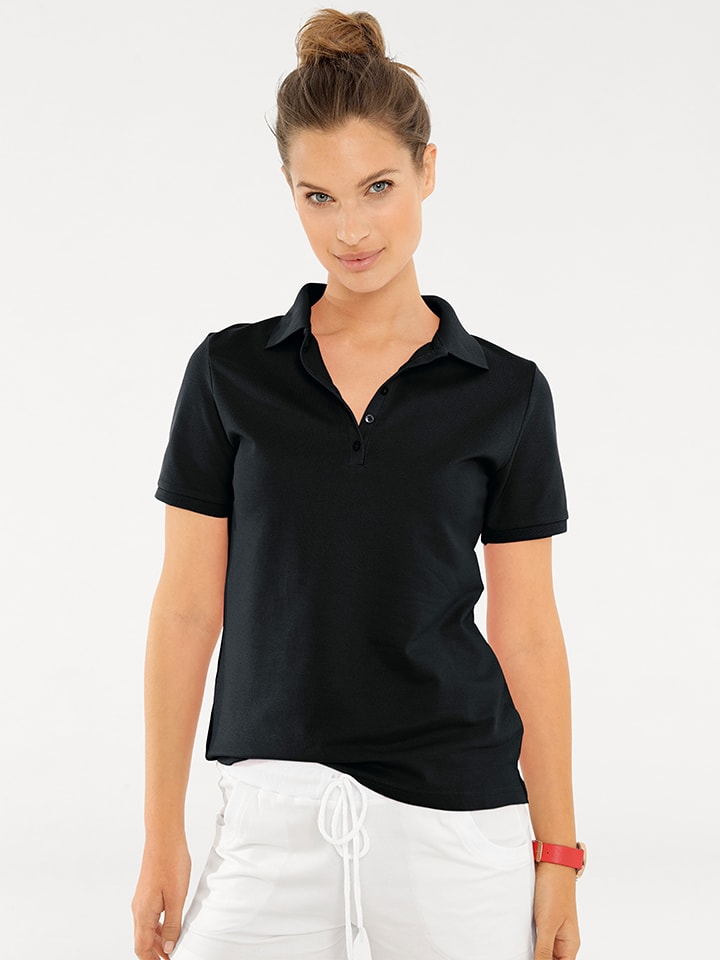 Koszulka polo w kolorze czarnym