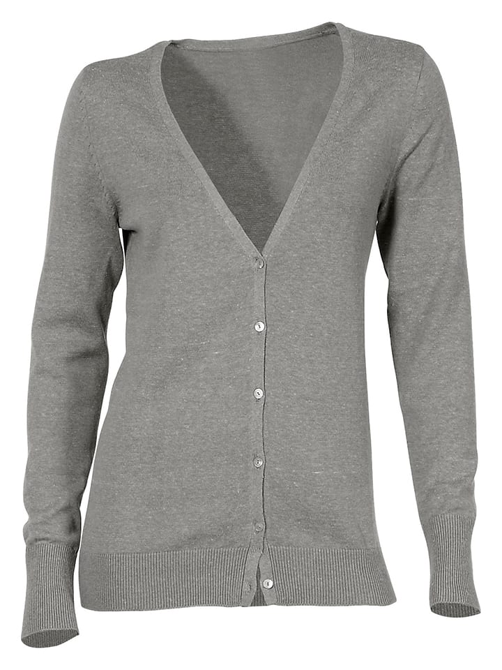 Cardigan in Grau