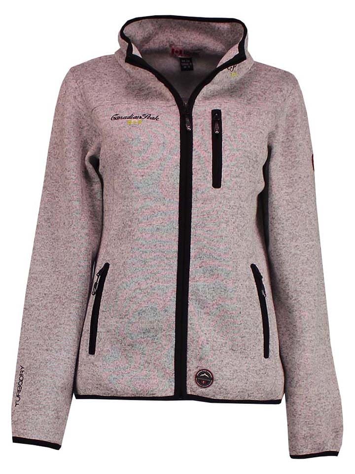 Fleecejacke "Tedeneak" in Taupe