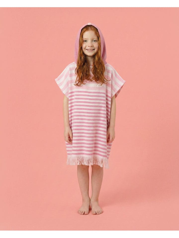 Poncho "Towel To Go - Playa" in Pink - (L)68 x (B)48 cm