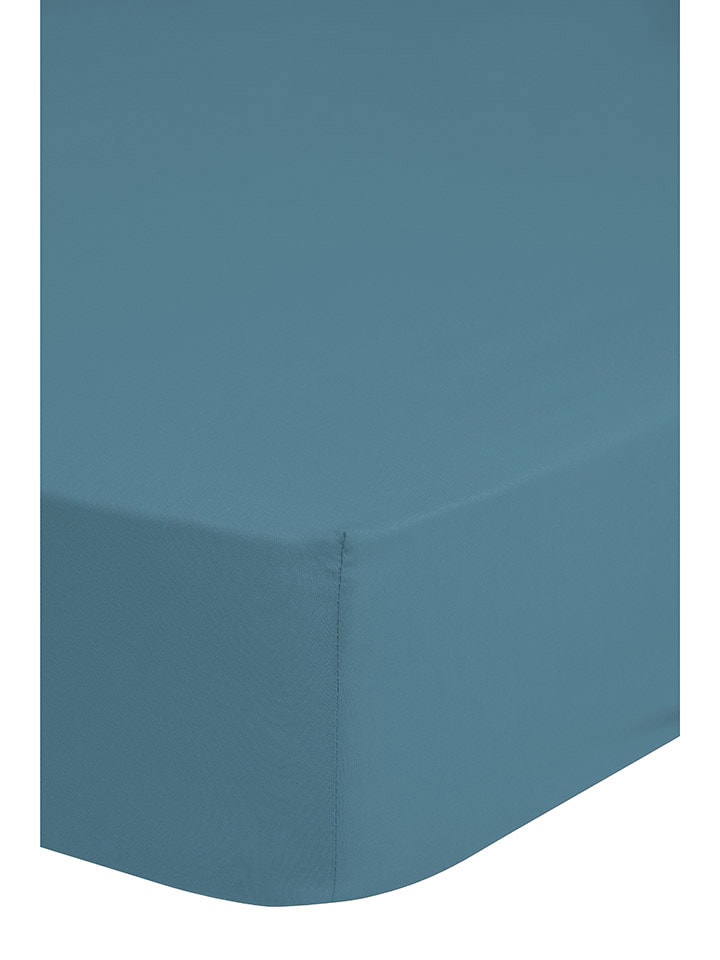 Hoeslaken blauw