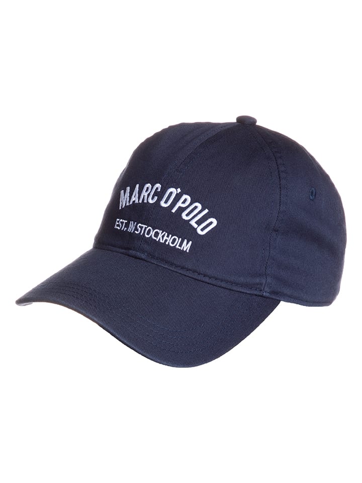 Marc O'Polo Cap in Dunkelblau günstig kaufen