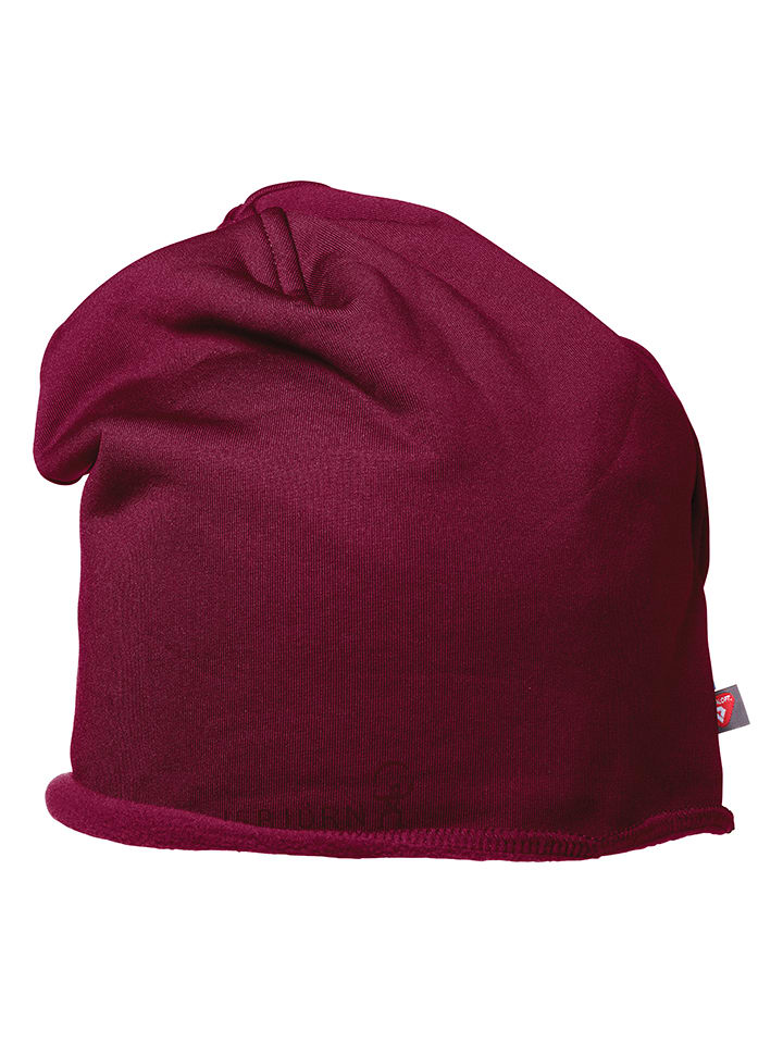 Czapka beanie "Panda" w kolorze bordowym