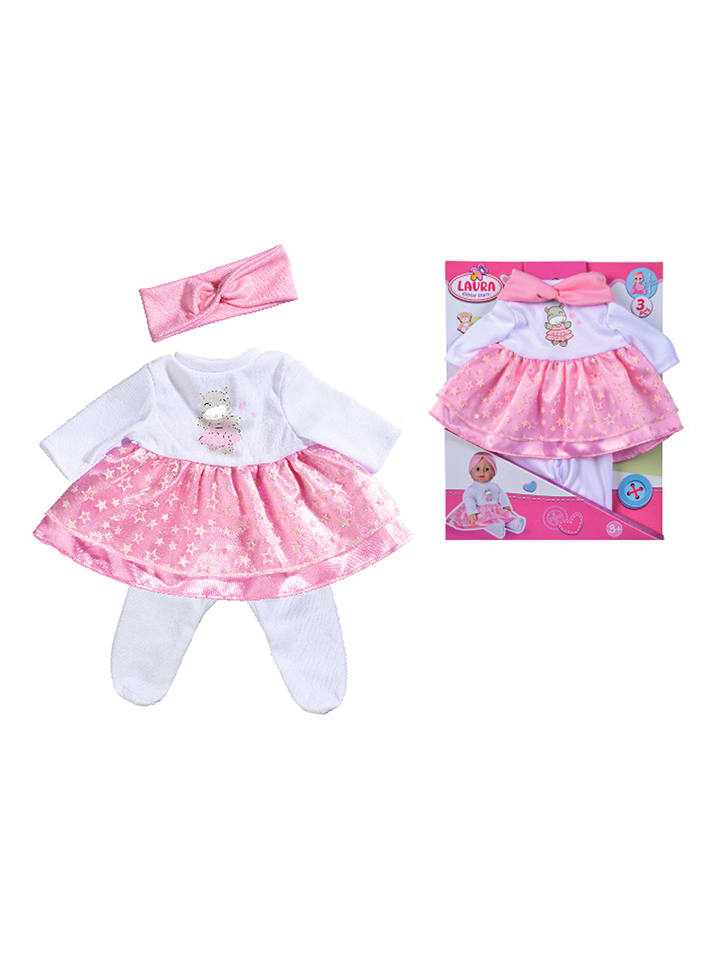 Poppenoutfit "Laura - Glitterster" - vanaf 3 jaar