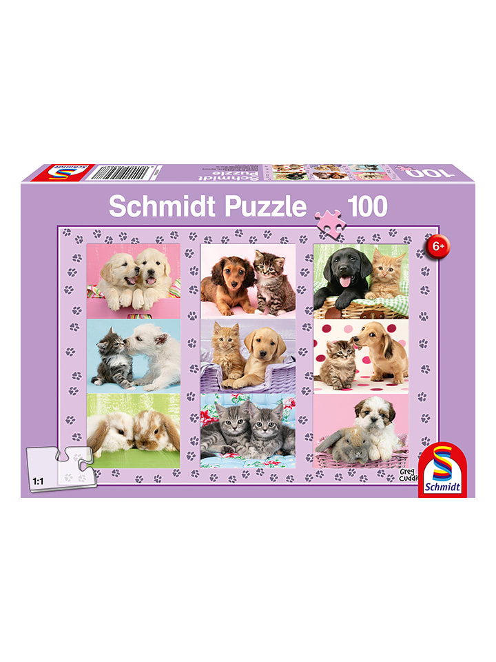 100tlg. Puzzle "Meine Tierfreunde" - ab 6 Jahren