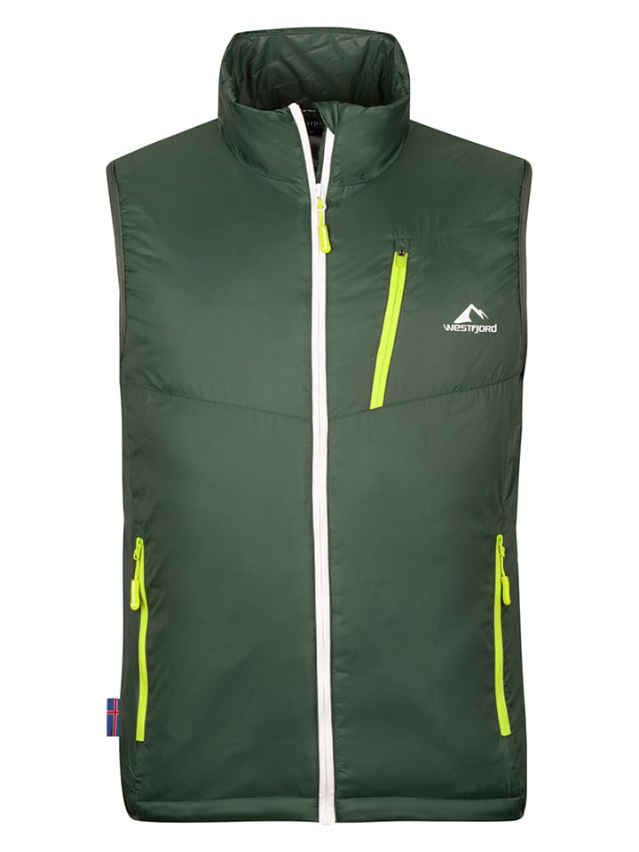 Functionele bodywarmer "Reykir" groen