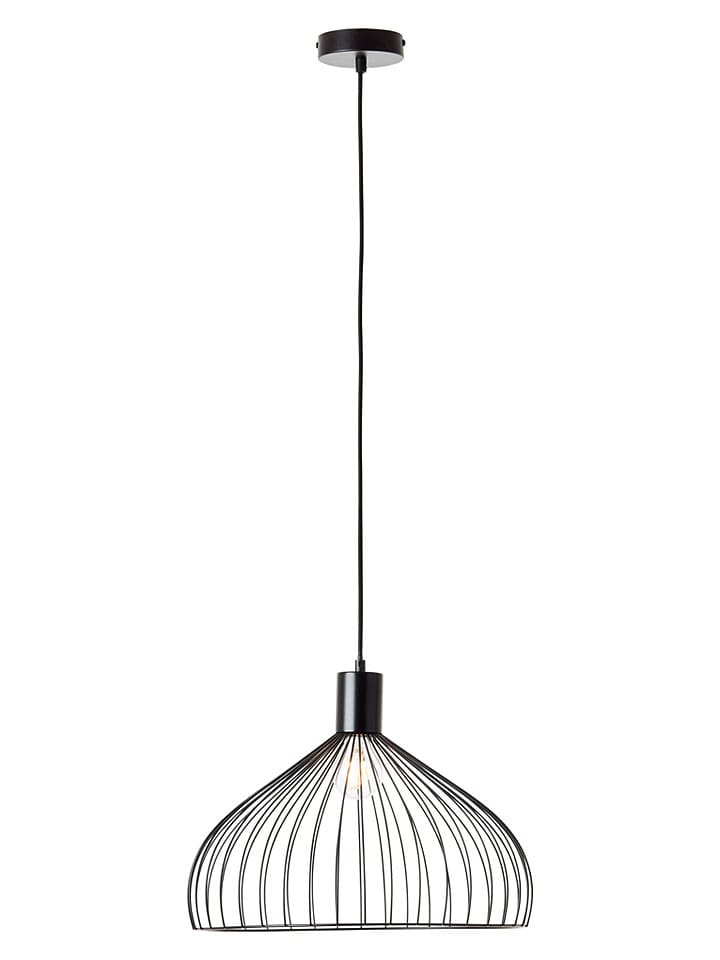 Lampa wisząca w kolorze czarnym - Ø 40 cm