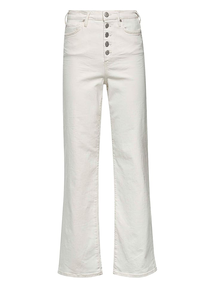 Spijkerbroek - regular fit - wit