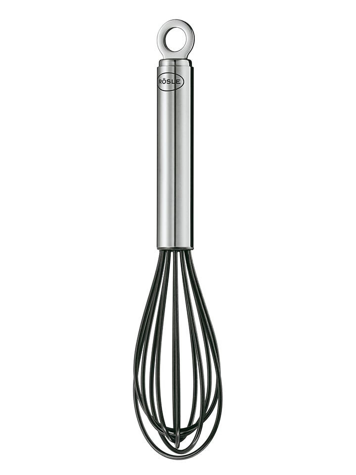 Schneebesen in Schwarz - (L)22 cm
