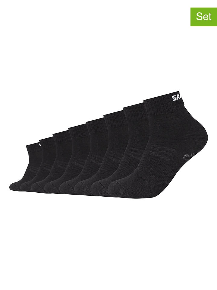 Skechers 8er-Set: Socken in Schwarz günstig kaufen