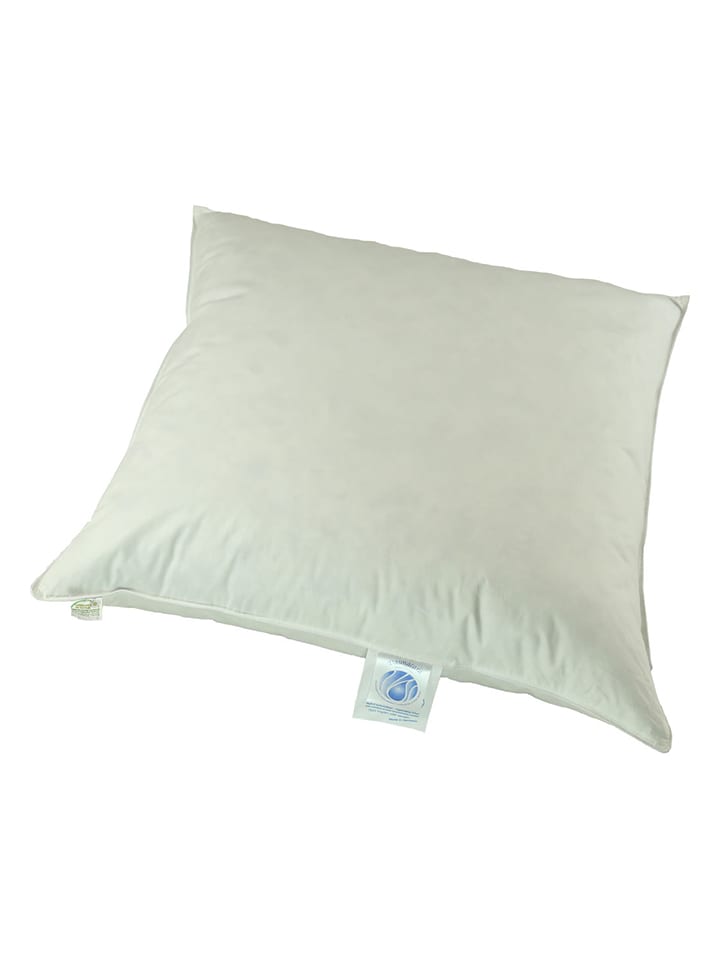 Daunenkissen in Creme