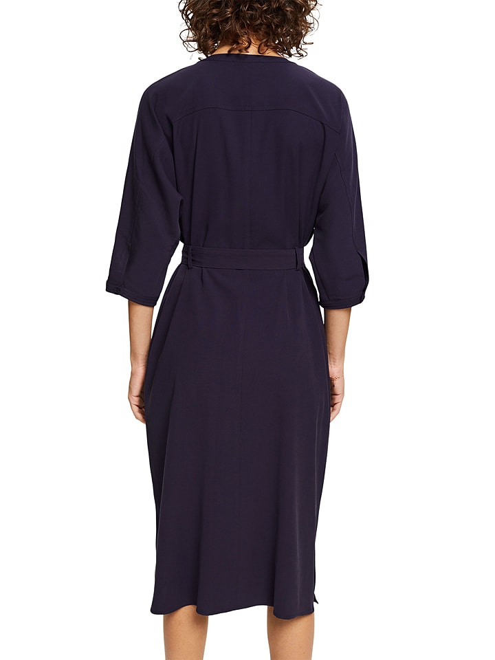 ESPRIT Jurk donkerblauw goedkoop kopen limango