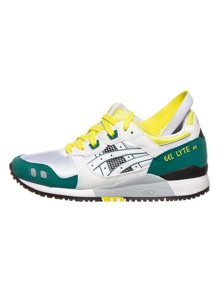 Bloemlezing meester Zending asics Sneakers "Gel-Lyte III" wit/groen/geel goedkoop kopen | limango