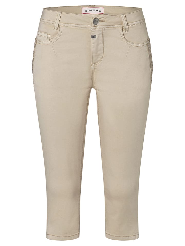 Caprihose "Dashni" in Beige