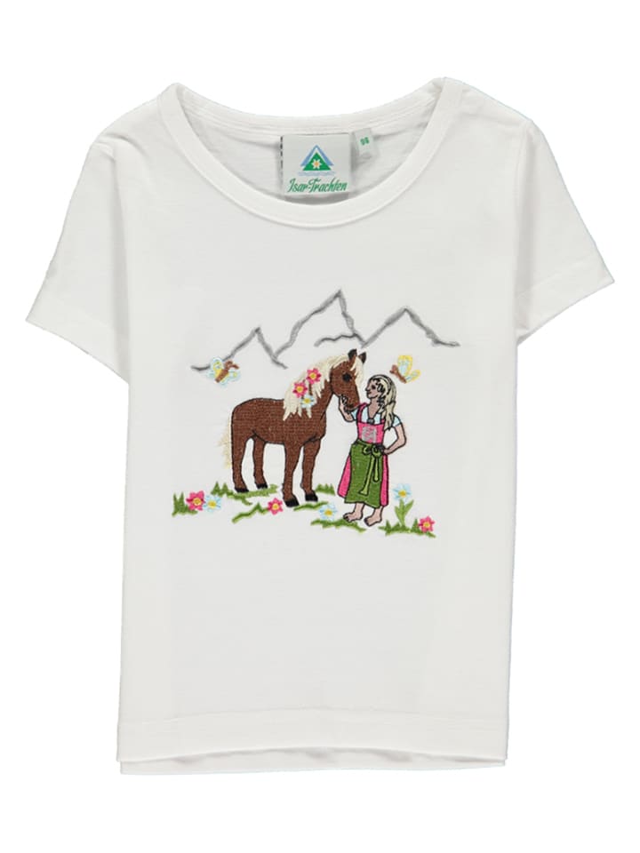 Trachtenshirt in Weiß